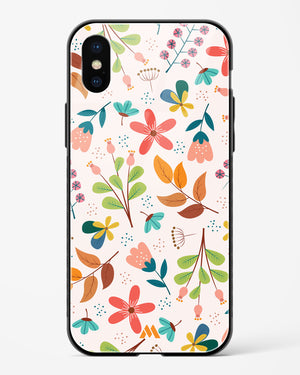 Canvas Art in Bloom Glass Case Phone Cover (Apple)