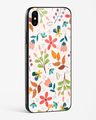 Canvas Art in Bloom Glass Case Phone Cover (Apple)