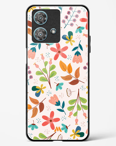 Canvas Art in Bloom Glass Case Phone Cover (Motorola)