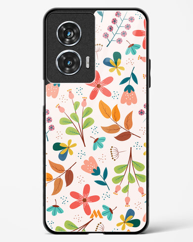 Canvas Art in Bloom Glass Case Phone Cover (Motorola)