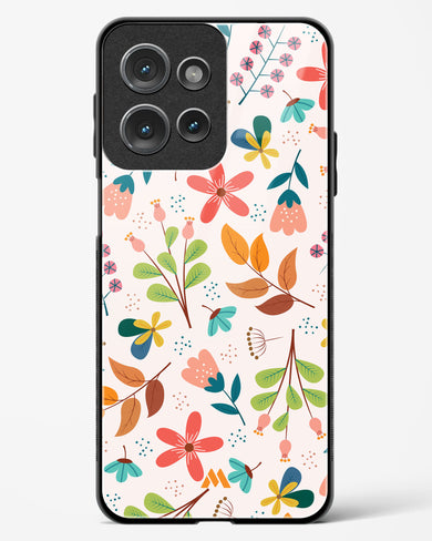 Canvas Art in Bloom Glass Case Phone Cover (Motorola)