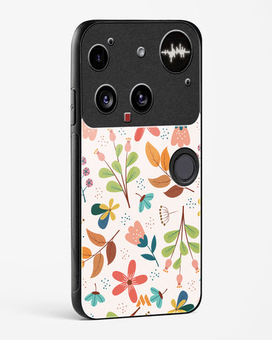 Canvas Art in Bloom Glass Case Phone Cover (Nothing)