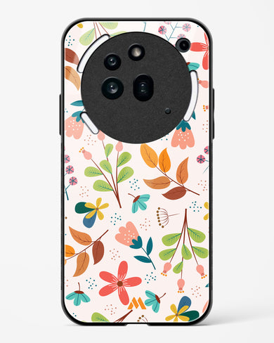 Canvas Art in Bloom Glass Case Phone Cover (Nothing)