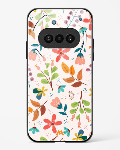 Canvas Art in Bloom Glass Case Phone Cover (Nothing)