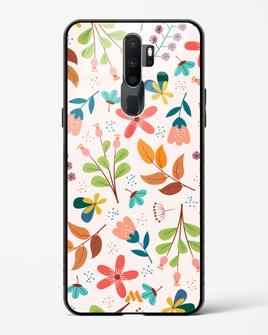 Canvas Art in Bloom Glass Case Phone Cover-(Oppo)