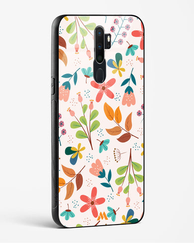 Canvas Art in Bloom Glass Case Phone Cover-(Oppo)