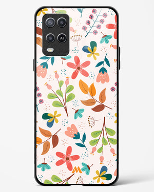 Canvas Art in Bloom Glass Case Phone Cover (Oppo)