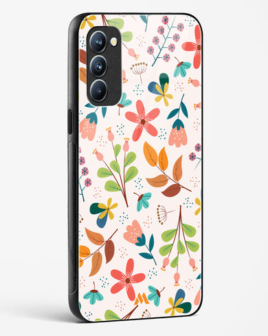 Canvas Art in Bloom Glass Case Phone Cover (Oppo)