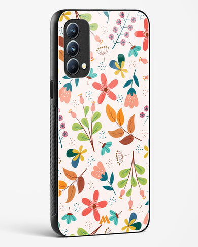 Canvas Art in Bloom Glass Case Phone Cover (Oppo)