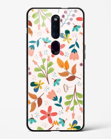 Canvas Art in Bloom Glass Case Phone Cover (Oppo)