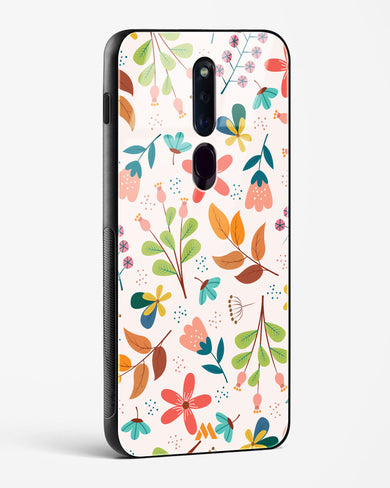 Canvas Art in Bloom Glass Case Phone Cover (Oppo)