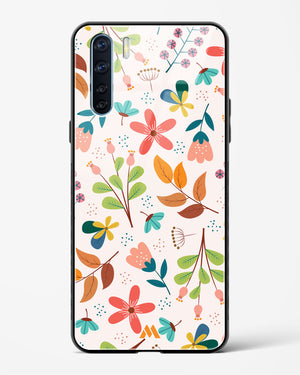 Canvas Art in Bloom Glass Case Phone Cover-(Oppo)