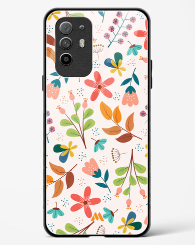 Canvas Art in Bloom Glass Case Phone Cover (Oppo)