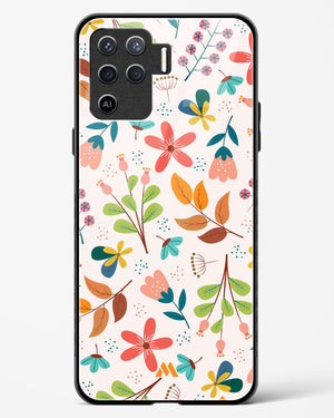 Canvas Art in Bloom Glass Case Phone Cover (Oppo)