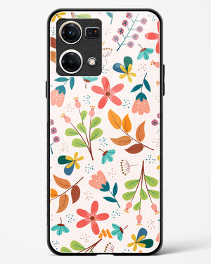 Canvas Art in Bloom Glass Case Phone Cover (Oppo)