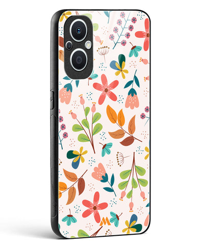 Canvas Art in Bloom Glass Case Phone Cover (Oppo)