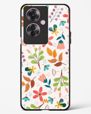 Canvas Art in Bloom Glass Case Phone Cover (Oppo)