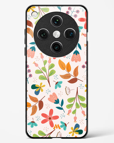 Canvas Art in Bloom Glass Case Phone Cover (Oppo)