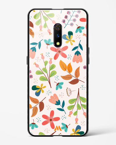 Canvas Art in Bloom Glass Case Phone Cover-(Oppo)