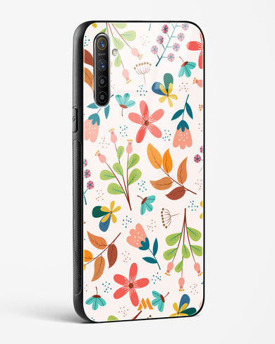 Canvas Art in Bloom Glass Case Phone Cover (Oppo)