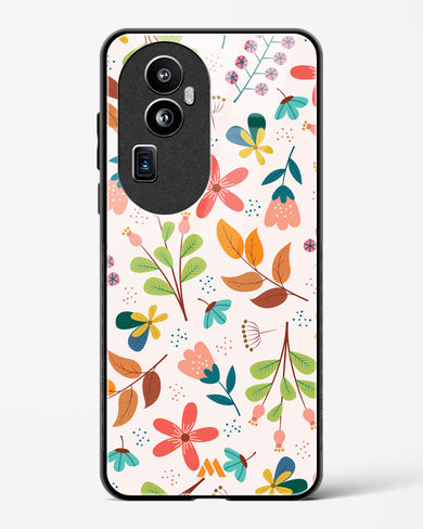 Canvas Art in Bloom Glass Case Phone Cover (Oppo)