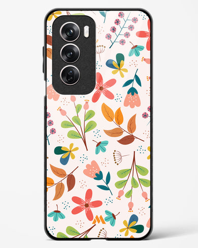 Canvas Art in Bloom Glass Case Phone Cover (Oppo)