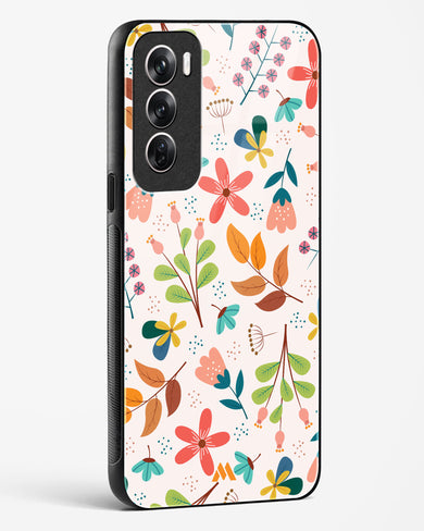 Canvas Art in Bloom Glass Case Phone Cover (Oppo)