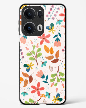 Canvas Art in Bloom Glass Case Phone Cover (Oppo)