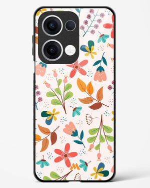 Canvas Art in Bloom Glass Case Phone Cover (Oppo)