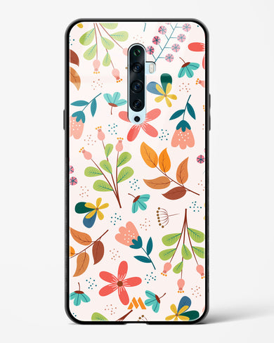 Canvas Art in Bloom Glass Case Phone Cover (Oppo)