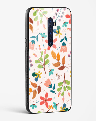 Canvas Art in Bloom Glass Case Phone Cover (Oppo)