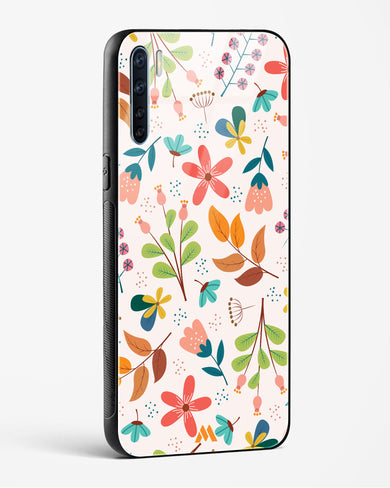 Canvas Art in Bloom Glass Case Phone Cover (Oppo)