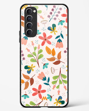 Canvas Art in Bloom Glass Case Phone Cover (Oppo)