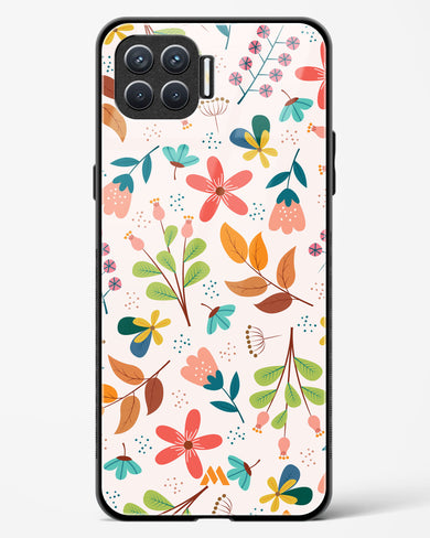 Canvas Art in Bloom Glass Case Phone Cover (Oppo)