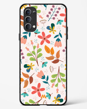 Canvas Art in Bloom Glass Case Phone Cover (Oppo)