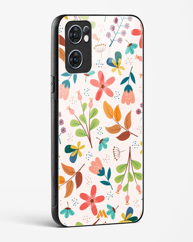 Canvas Art in Bloom Glass Case Phone Cover (Oppo)