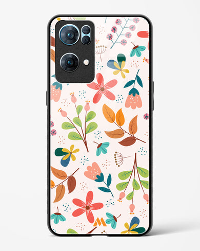 Canvas Art in Bloom Glass Case Phone Cover (Oppo)