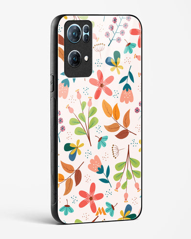 Canvas Art in Bloom Glass Case Phone Cover (Oppo)