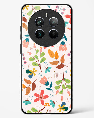 Canvas Art in Bloom Glass Case Phone Cover (Realme)