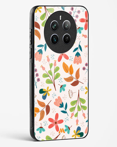 Canvas Art in Bloom Glass Case Phone Cover (Realme)