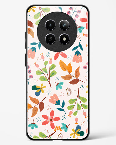 Canvas Art in Bloom Glass Case Phone Cover (Realme)