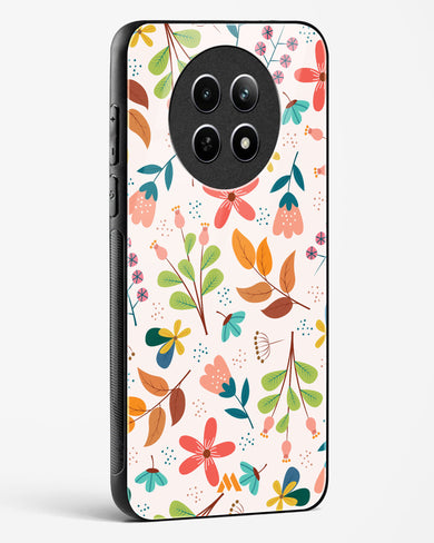 Canvas Art in Bloom Glass Case Phone Cover (Realme)