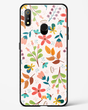 Canvas Art in Bloom Glass Case Phone Cover (Realme)