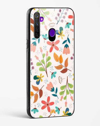Canvas Art in Bloom Glass Case Phone Cover (Realme)