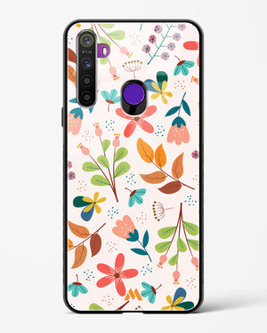 Canvas Art in Bloom Glass Case Phone Cover (Realme)