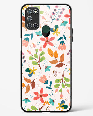 Canvas Art in Bloom Glass Case Phone Cover (Realme)