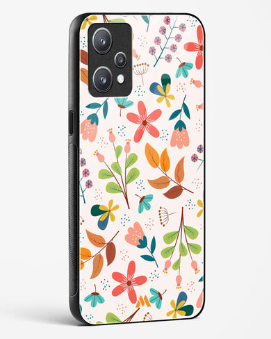 Canvas Art in Bloom Glass Case Phone Cover (Realme)