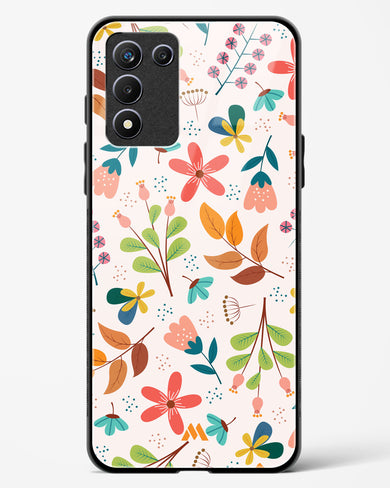 Canvas Art in Bloom Glass Case Phone Cover (Realme)