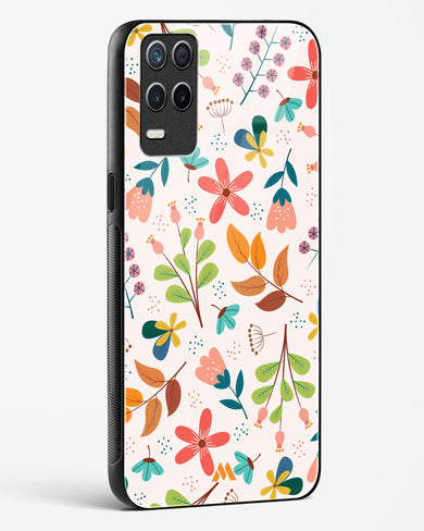 Canvas Art in Bloom Glass Case Phone Cover (Realme)