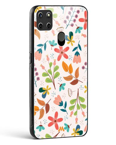 Canvas Art in Bloom Glass Case Phone Cover (Realme)